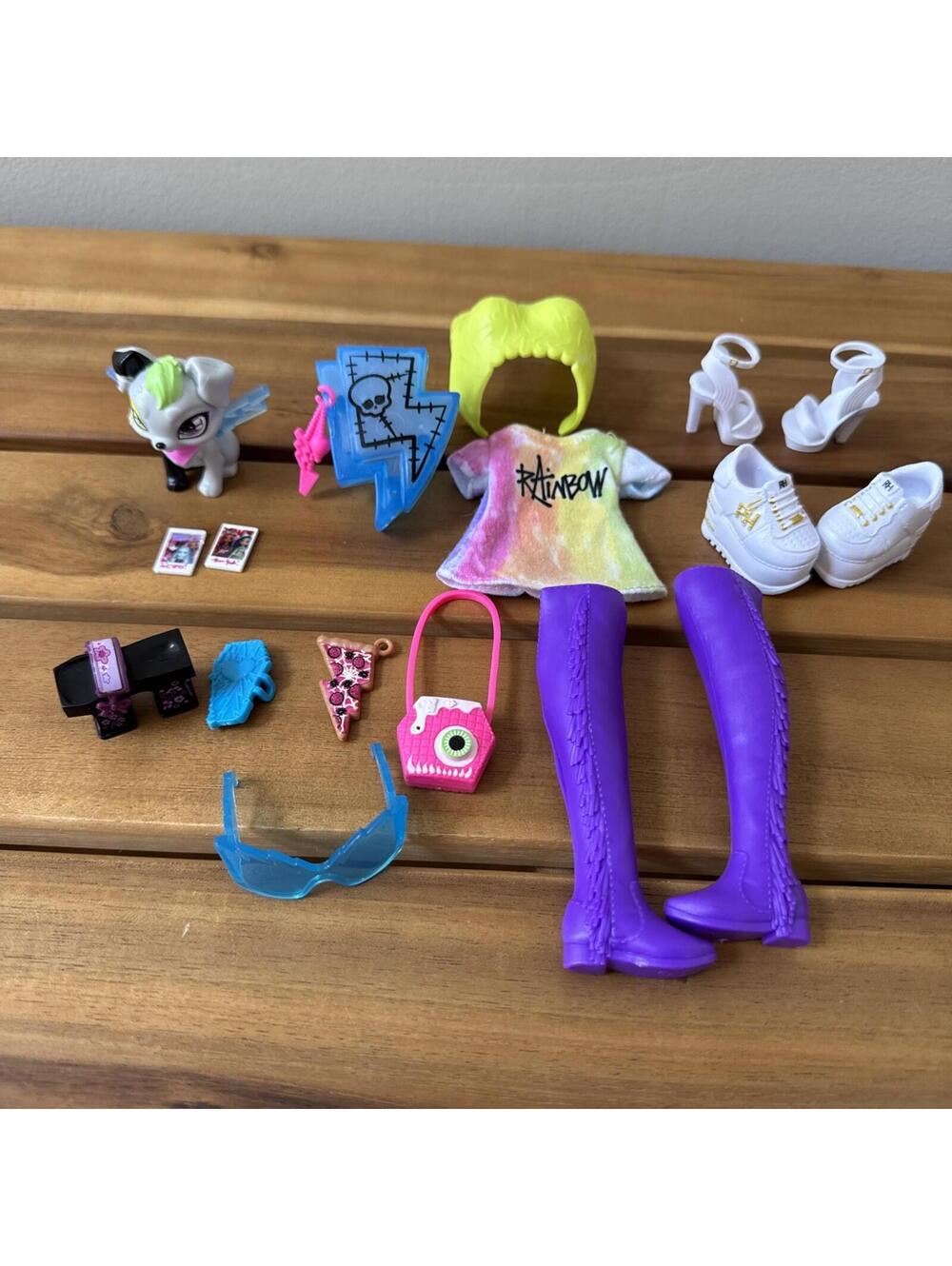 Rainbow High Doll Accessory Lot